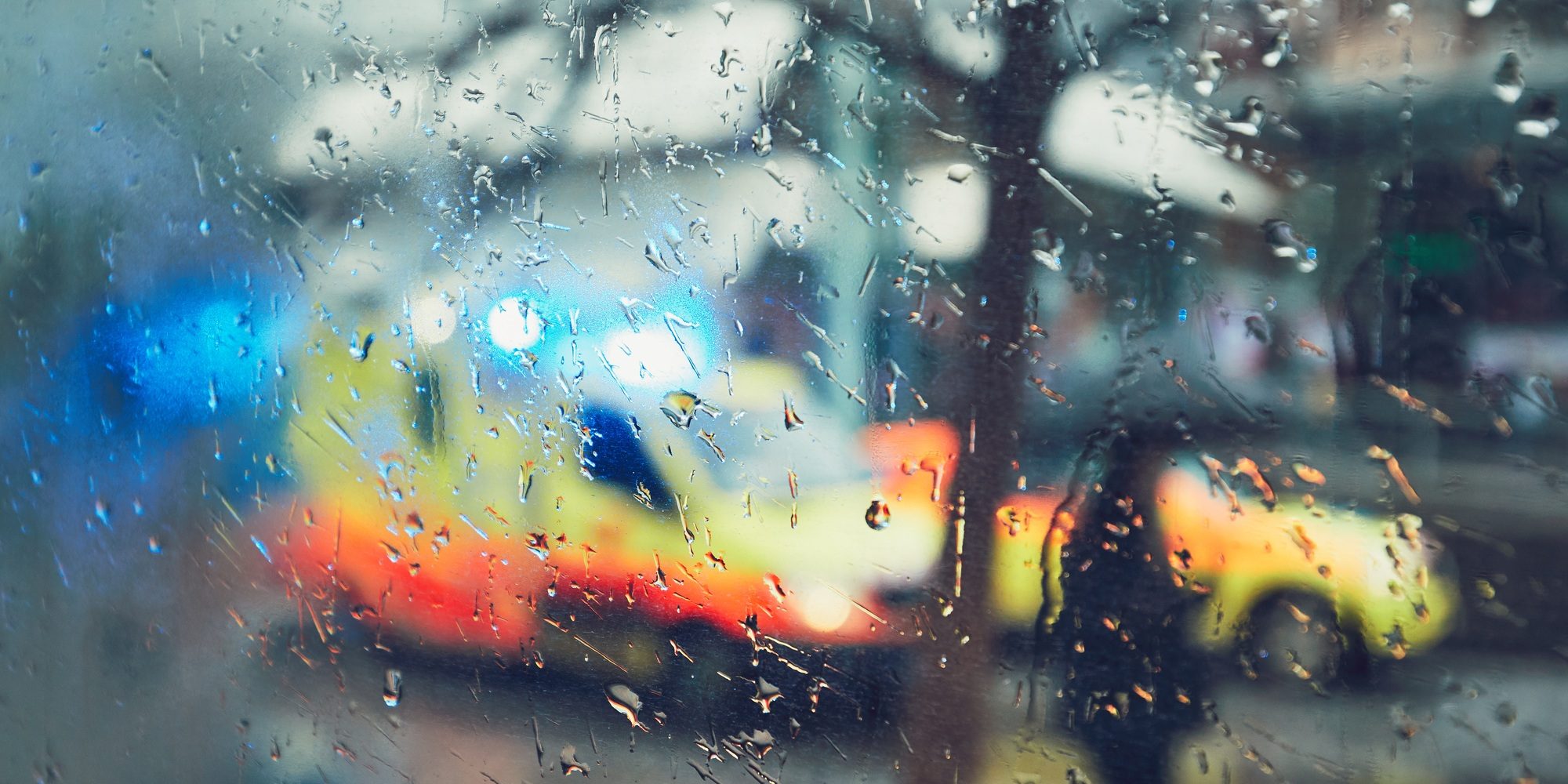 Emergency medical service in the rain